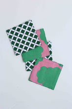 画像をギャラリービューアに読み込む, Coaster - Kampung Window &amp; Love Lace (set of 4)
