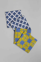 画像をギャラリービューアに読み込む, Coaster - Tapau Tiles Yellow &amp; Willow Lettice (set of 4)
