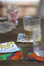 画像をギャラリービューアに読み込む, Coaster -Breadfruit  &amp; Purple Rain (set of 4)
