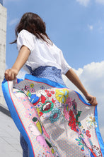 画像をギャラリービューアに読み込む, Scarf Flower Bouquet