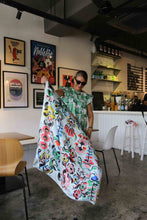 画像をギャラリービューアに読み込む, Kokeshi Flower Scarf
