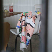 画像をギャラリービューアに読み込む, Kokeshi Doll Scarf
