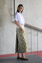 画像をギャラリービューアに読み込む, Kee Min Yuet Skirt - Willow Wishes Beige / Violets &amp; Radiccio Olive