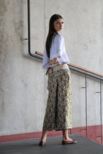 画像をギャラリービューアに読み込む, Kee Min Yuet Skirt - Willow Wishes Beige / Violets &amp; Radiccio Olive