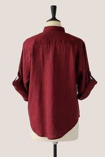 画像をギャラリービューアに読み込む, Long Sleeve Shirt - Burgundy