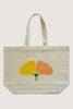 Tote Gingko Peach & Plums