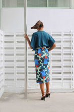 画像をギャラリービューアに読み込む, T-Shirt Dress - Breadfruit Forest Green
