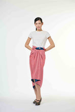 画像をギャラリービューアに読み込む, Reversible Sarong - Dark Blue Soya
