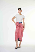 画像をギャラリービューアに読み込む, Reversible Sarong - Dark Blue Soya
