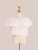 Ruffle Top - White