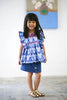 Girls Sayang Top - Crystal Blossom Blue