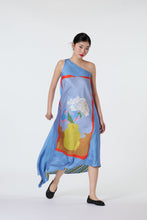 画像をギャラリービューアに読み込む, Satin Shoulder Dress (Reversible)  - Hortensia
