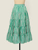 Frill Thrill Skirt  - St Tropez Green