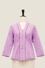 画像をギャラリービューアに読み込む, Cherry Kebaya  - Lavender  (Top only)
