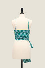 画像をギャラリービューアに読み込む, Wrap Around Top - Paper Petals Celadon
