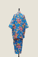 画像をギャラリービューアに読み込む, Kimono Kebaya &amp; Sarong Set - Oolong Blue
