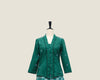 Cherry Kebaya - Forest Green  (Top only)