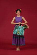 画像をギャラリービューアに読み込む, Flexi Skirt - Willow Wishes Dandelion Blue
