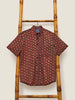 Men's Batik Shirt - Willow Wishes Red