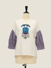 画像をギャラリービューアに読み込む, Baseball Top Embroidery - Love Lattice IIi Wine
