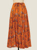 HAPPY SKIRT DRESS - WILD GRASS ORANGE (FREE SIZE)