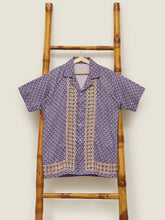 画像をギャラリービューアに読み込む, Men Shirt With Embroidery - Love Lattice IIi Wine
