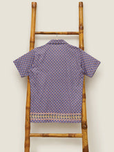 画像をギャラリービューアに読み込む, Men Shirt With Embroidery - Love Lattice IIi Wine
