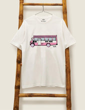 画像をギャラリービューアに読み込む, Minibus T-Shirt - White
