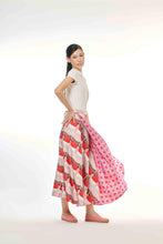 画像をギャラリービューアに読み込む, Wrap Skirt - Tapau Tiles Chilli Pepper
