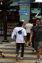 画像をギャラリービューアに読み込む, T-Shirt Mandi Blue - White