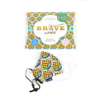 画像をギャラリービューアに読み込む, BRAVE プリンセス キッズマスク - パイナップル
