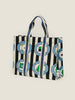 Shopper Bag Large - My Kuih or The Highway Black & White