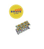 BRAVE カンポンカームコレクション キッズマスク - フリーダム&パイナップル 2枚セット (Size: キッズS)